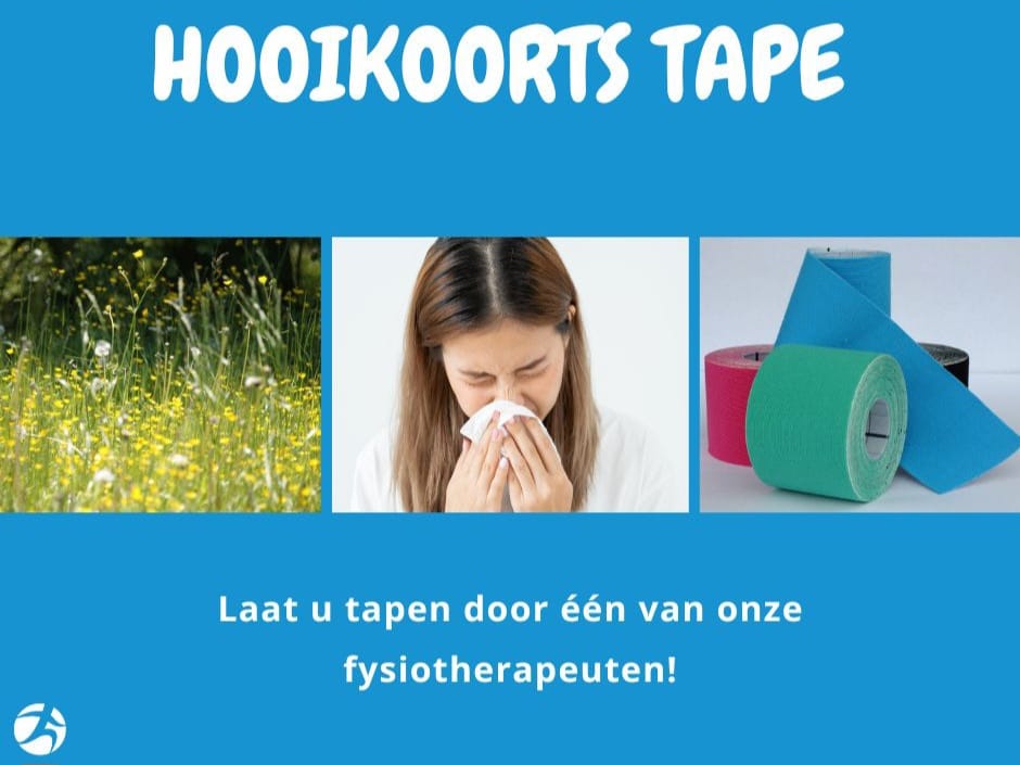 Medical Taping bij hooikoorts