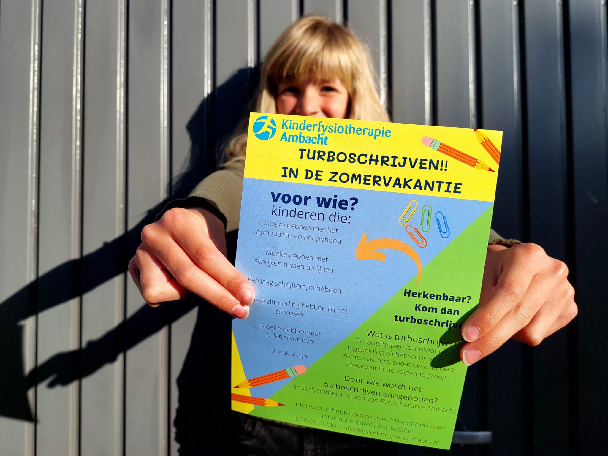 Kom Turboschrijven in de zomervakantie!