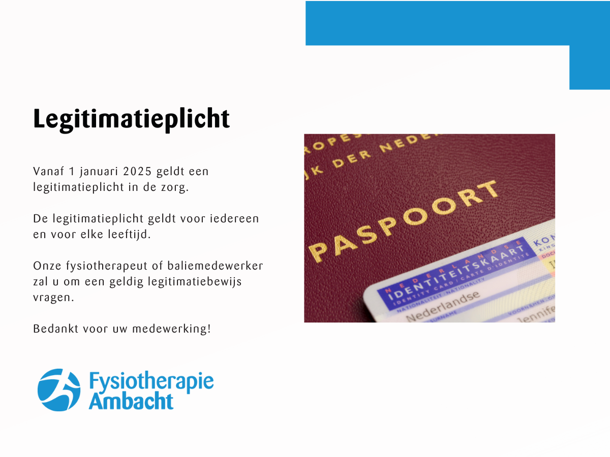 Identificatieplicht in de zorg